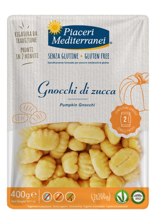 PIACERI MEDIT GNOC ZUCCA 400G