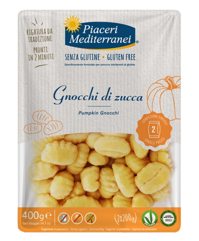 PIACERI MEDIT GNOC ZUCCA 400G