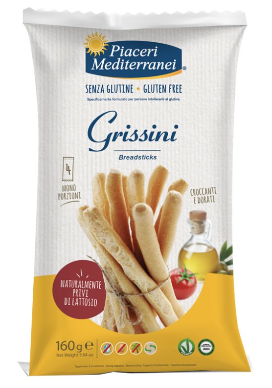 PIACERI MEDIT GRISSINI 160G