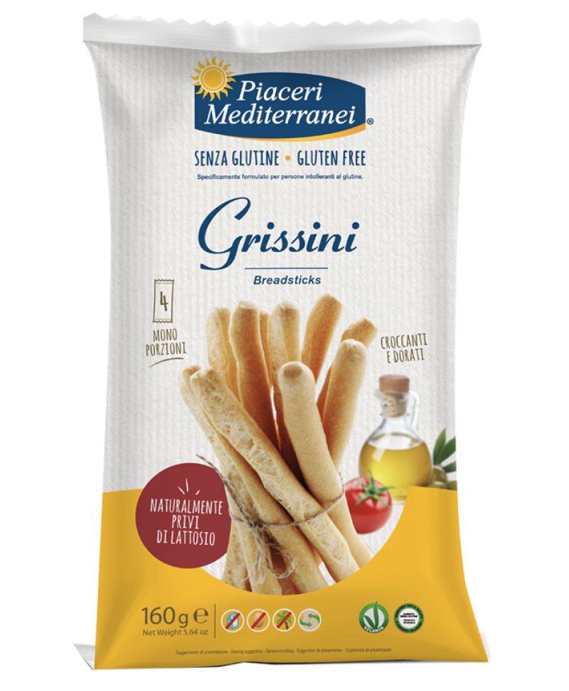 PIACERI MEDIT GRISSINI 160G