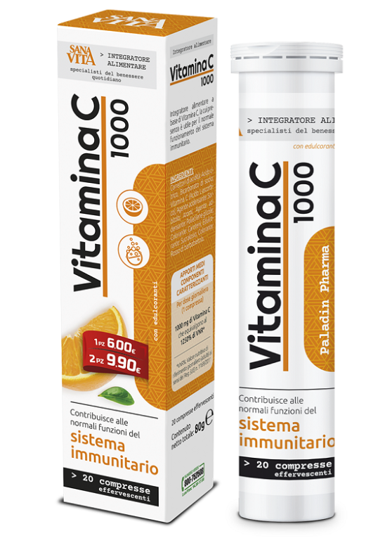 SANAVITA VITAMINA C 20 Compresse EFFE