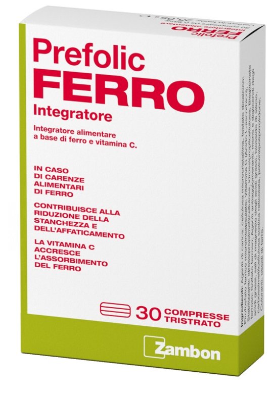 PREFOLIC FERRO 30 Compresse