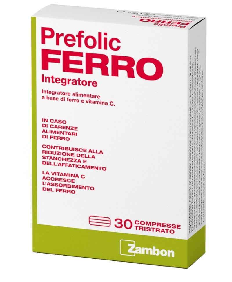 PREFOLIC FERRO 30 Compresse