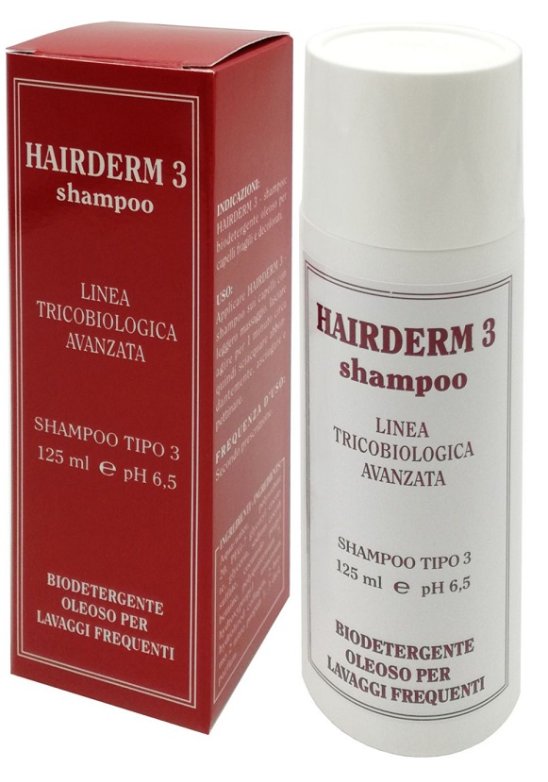 HAIRDERM SHAMPOO 3 LAVAGGI FRE