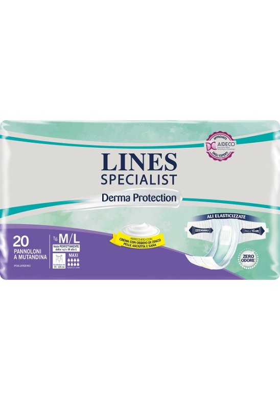 LINES SP DERM PAN MAXI M/L20PZ