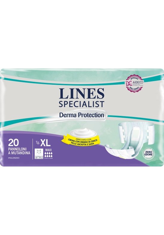 LINES SP DERM PAN MAXI XL 20PZ