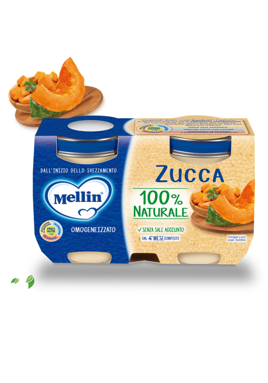 MELLIN OMOG ZUCCA 2X125G