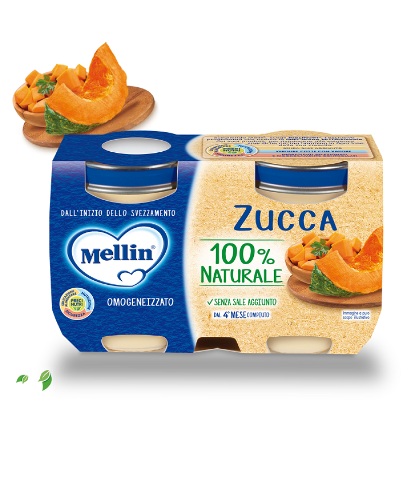 MELLIN OMOG ZUCCA 2X125G MELLIN OMOG ZUCCA 2X125G