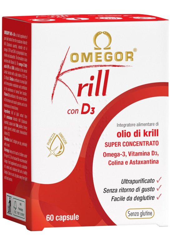 OMEGOR KRILL D3 60CPS