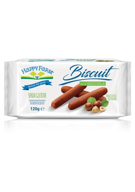 HAPPY FARM-BISC NOCCIOLA 120G