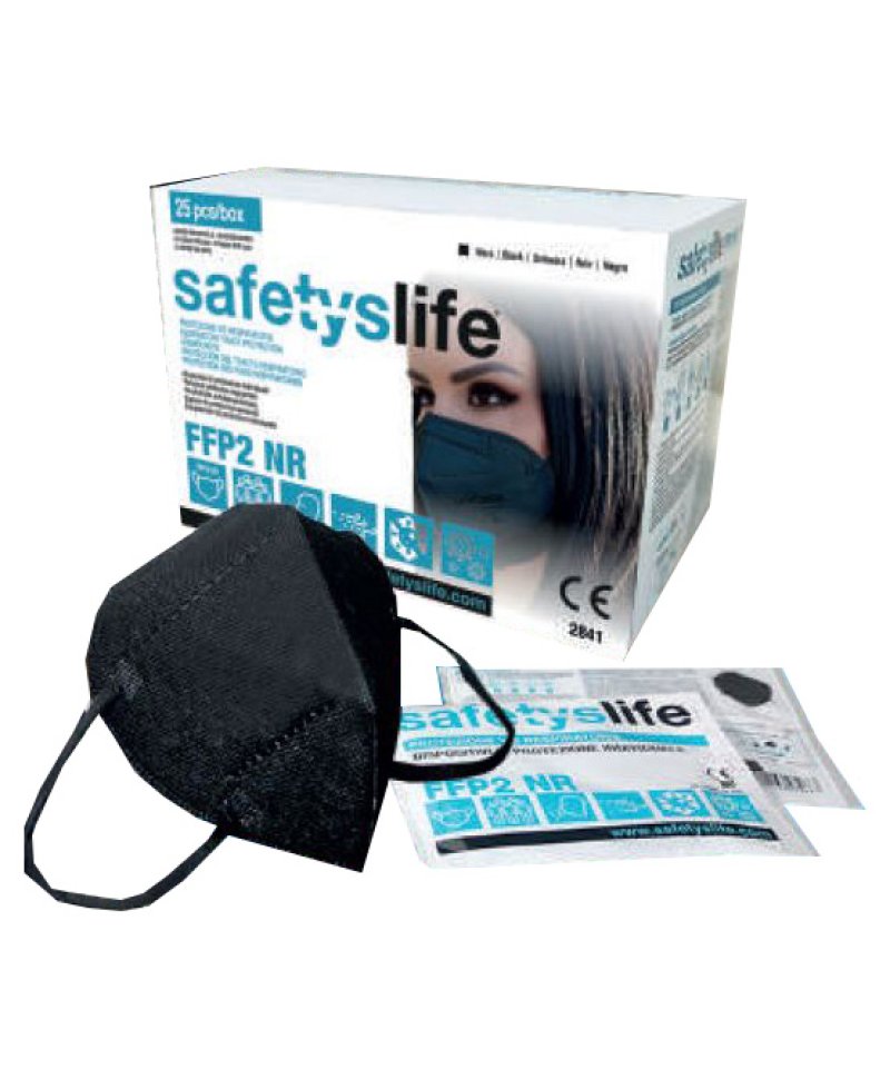 MASCH.FFP2 AD SAFETYSLIFE COL.NE