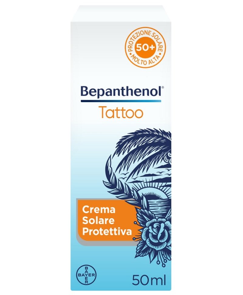 BEPANTHENOL TATTOO CREMA SOL