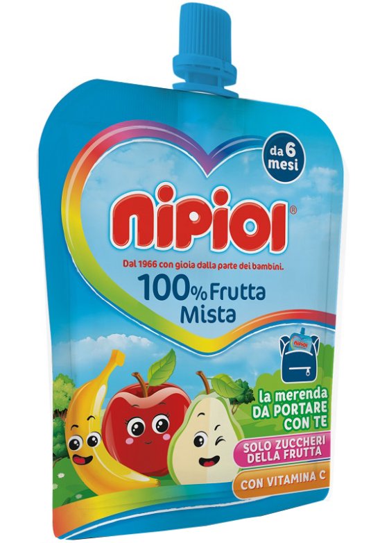 NIPIOL PUREA POUCH FRUTTA 85G