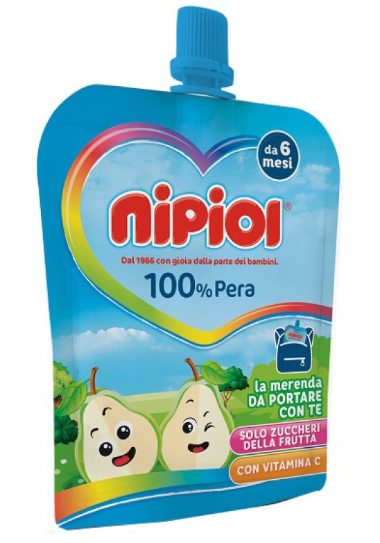 NIPIOL PUREA POUCH PERA 85G