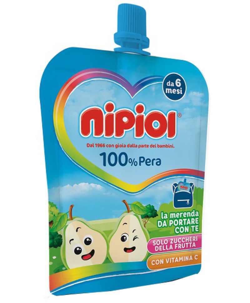 NIPIOL PUREA POUCH PERA 85G