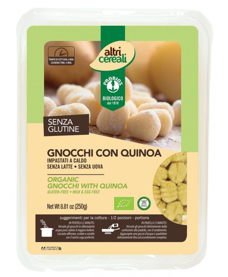 PROBIOS A/CEREAL GNOCCHI PATAT/Q PROBIOS A/CEREAL GNOCCHI PATAT/Q
