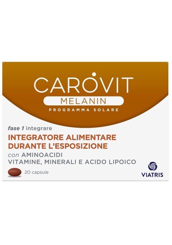 CAROVIT MELANIN SOLARE 20 Capsule