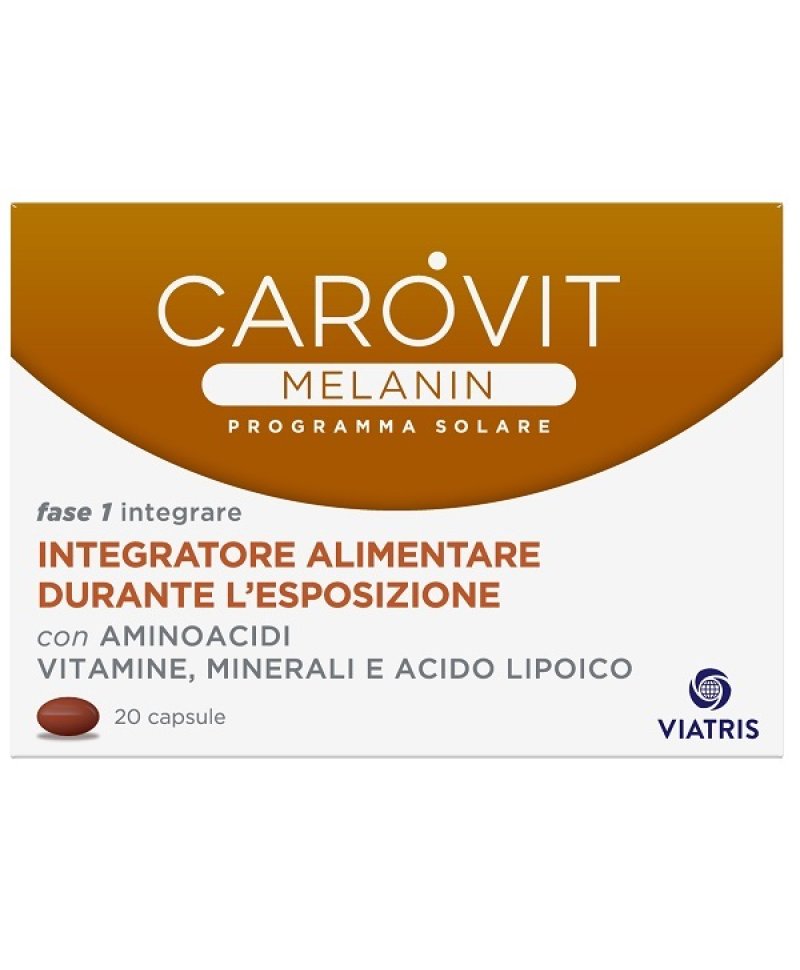 CAROVIT MELANIN SOLARE 20 Capsule