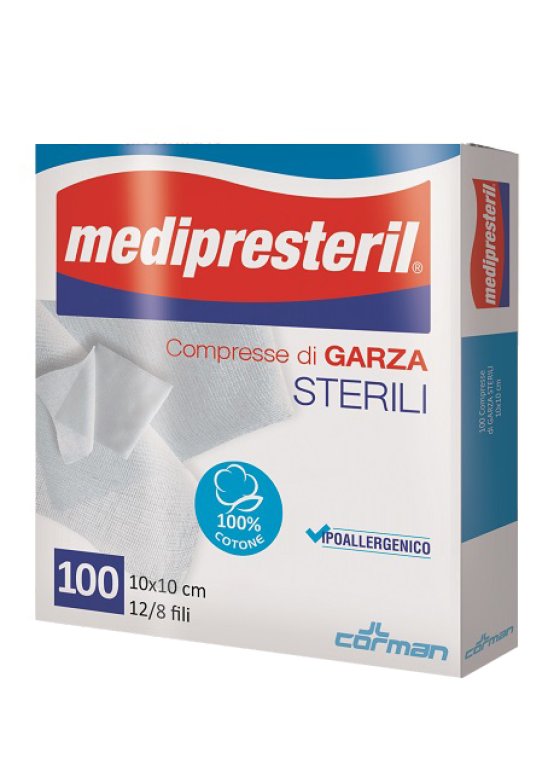 GARZA MEDIPRESTERIL 12/8 10X10