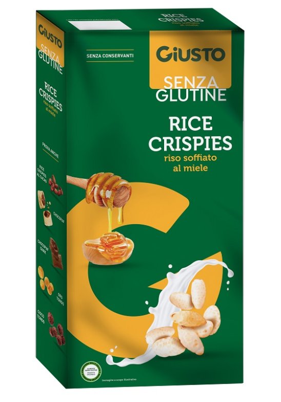 GIUSTO-S/G RICE CRISPIES 250G