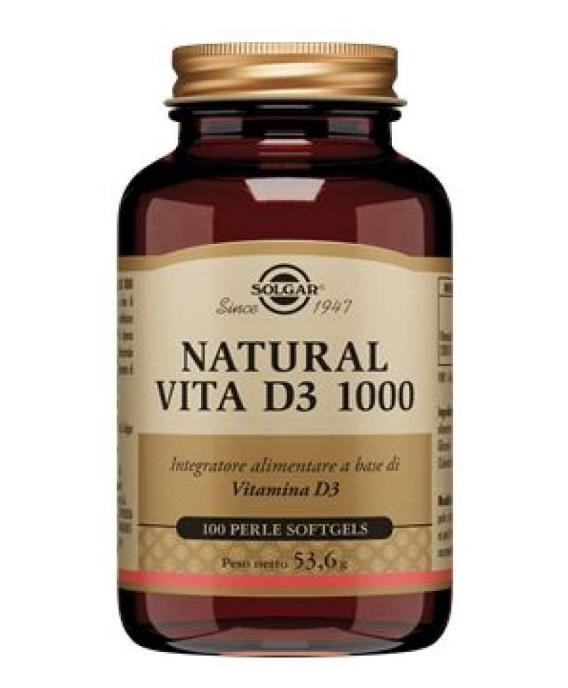 NATURAL VITA D3 1000 100PRL