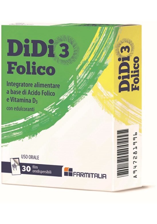 DIDI3 FOLICO 30FILM ORODISPERS