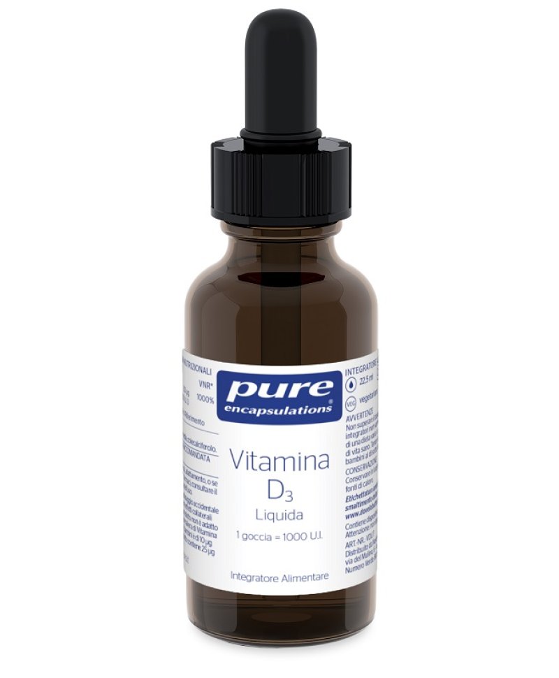 PURE ENCAPSUL VITAMINA D3 LIQ