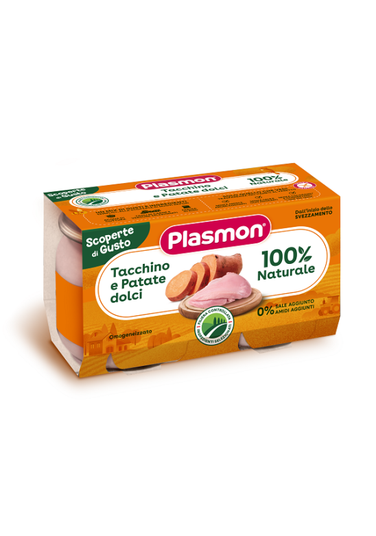 PLASMON OMOG TACCHINO PATA 2X120