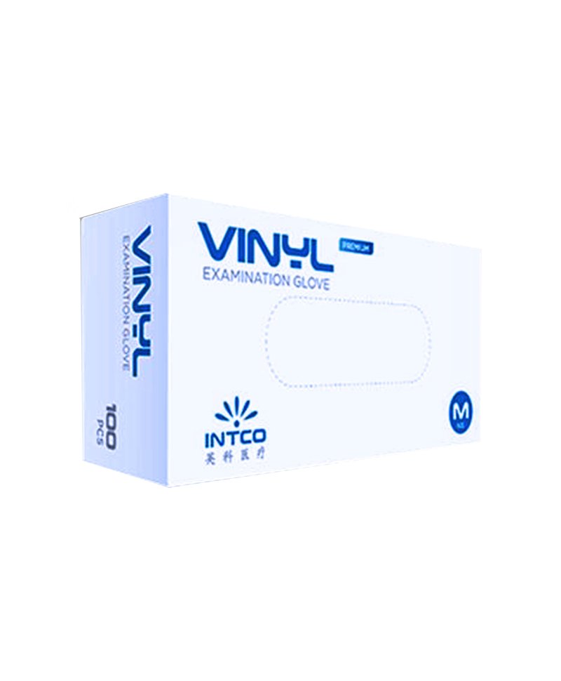 GUANTI VINILE S/POLV L 100PZ