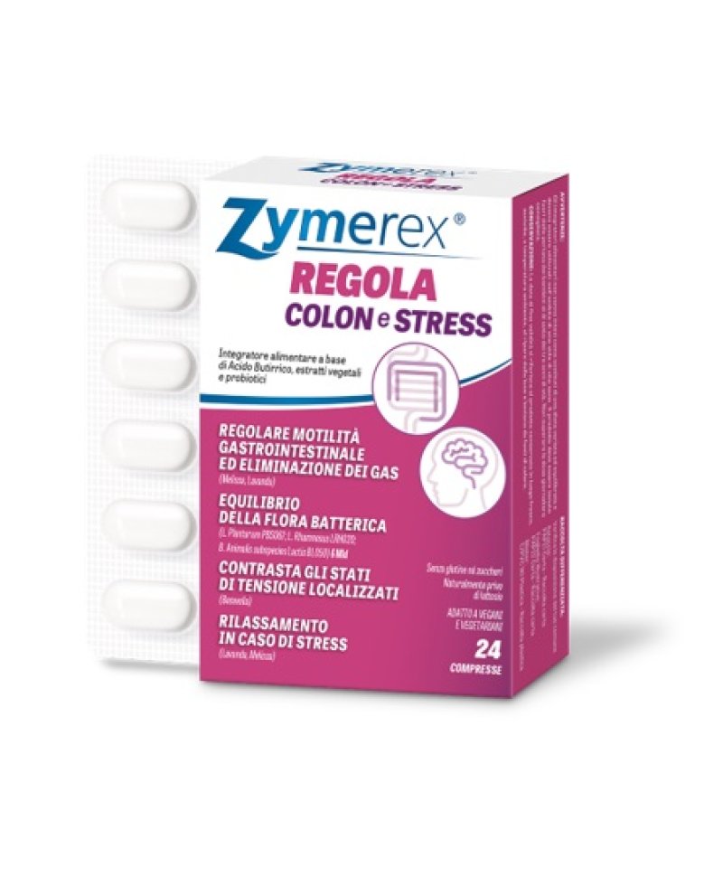 ZYMEREX REGOLA COLON/STR 24 Compresse