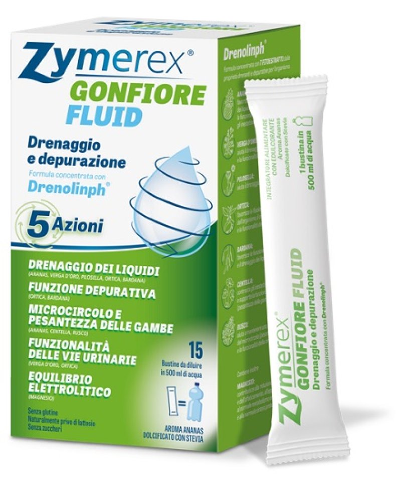 ZYMEREX GONFIORE FLUID 15BUST