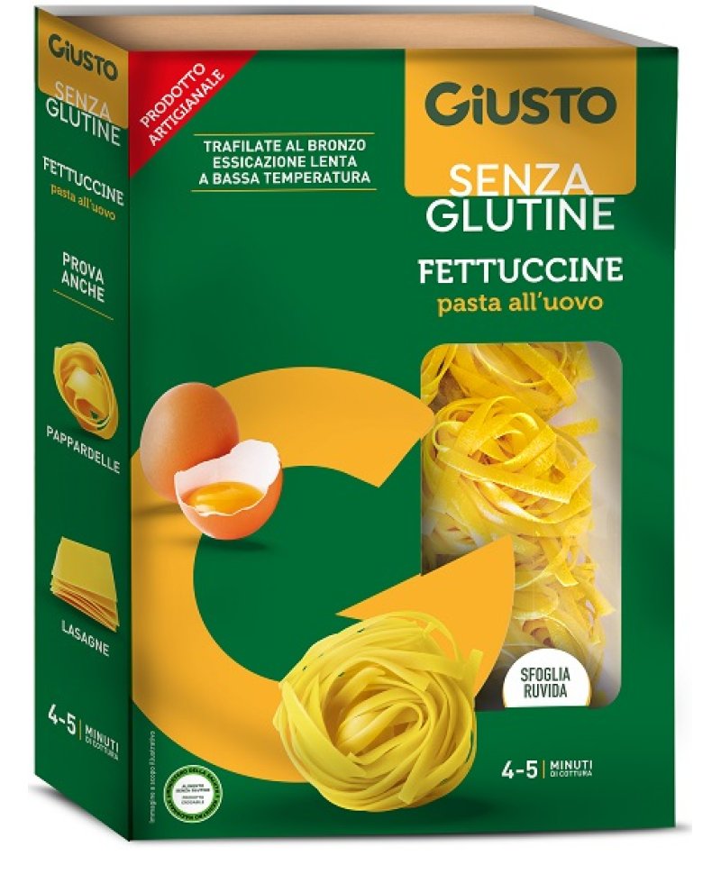 GIUSTO-S/G FETTUCCINE UOVO250G