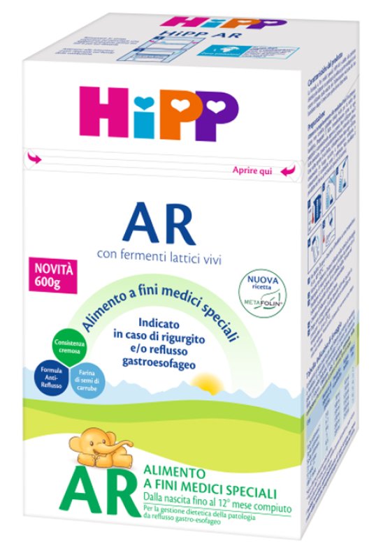 HIPP LATTE AR C/METAFOLINA600G