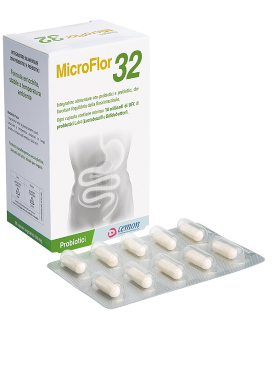 MICROFLOR 32 60 Capsule NO FRIGO