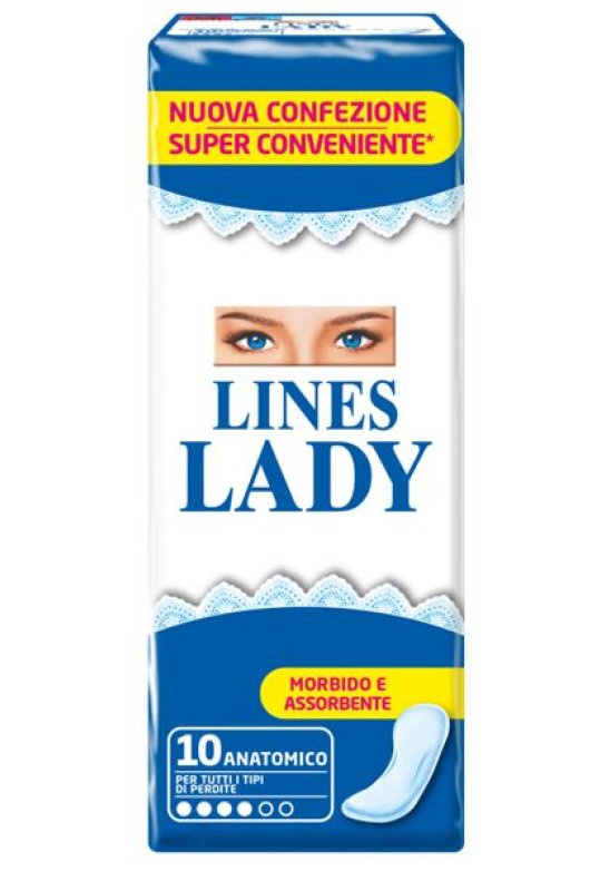 LINES LADY ANATOMICO 10PZ