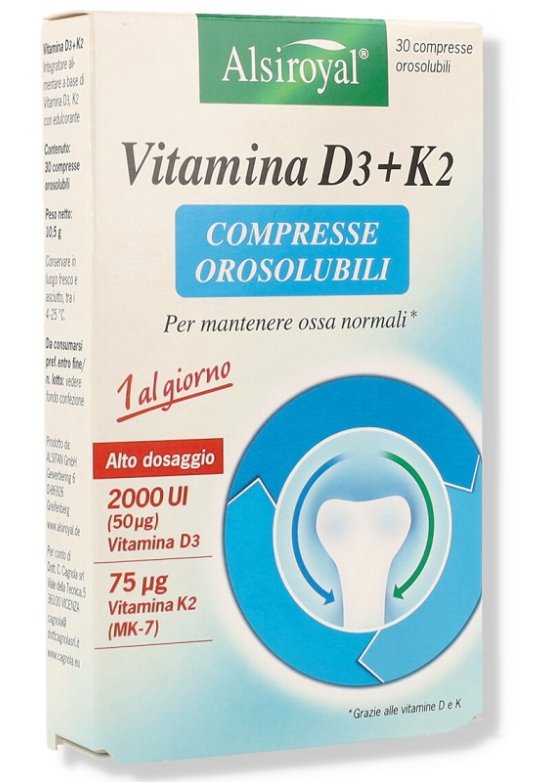 VITAMINA D3(2000U.I.)+K2 30 Compresse