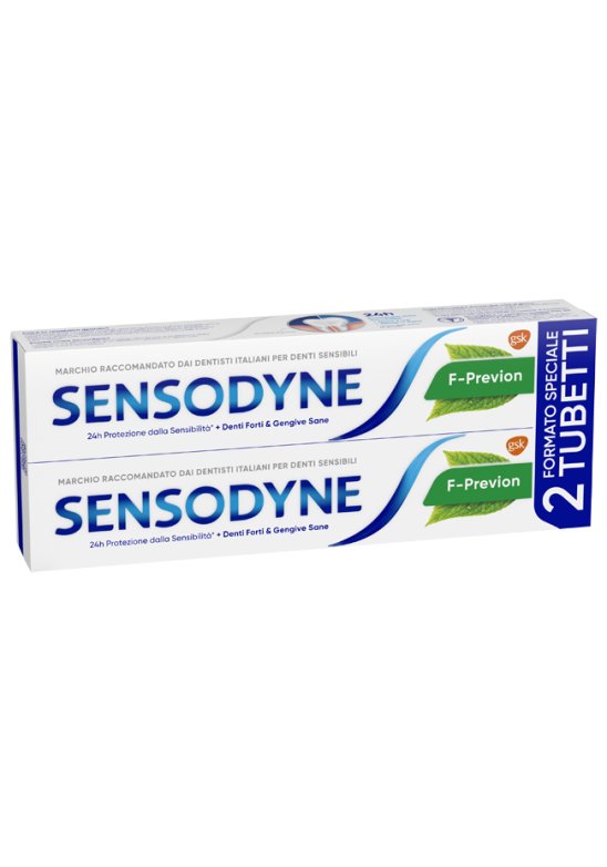 SENSODYNE F PREVION 2X75ML