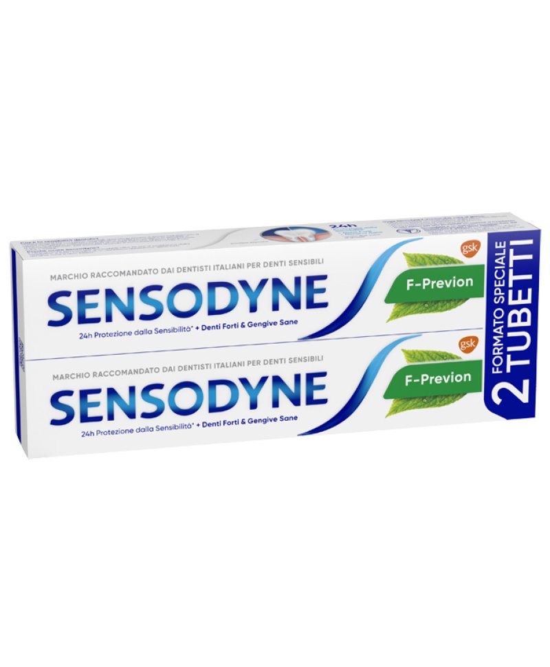 SENSODYNE F PREVION 2X75ML