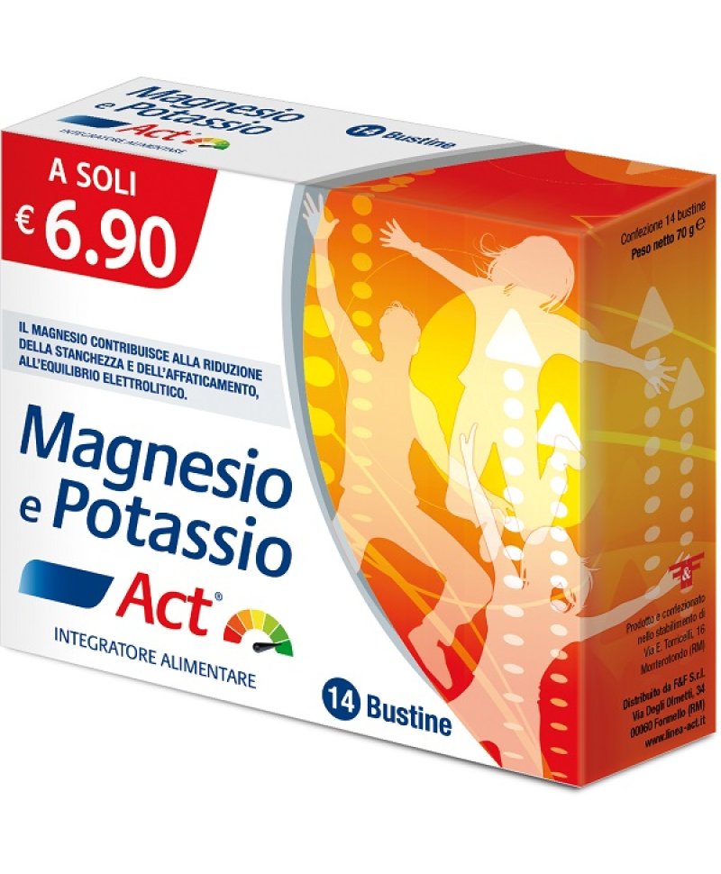 MAGNESIO E POTASSIO ACT 14BUST