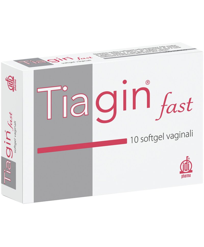 TIAGIN FAST 10 Capsule VAGINALI SOF