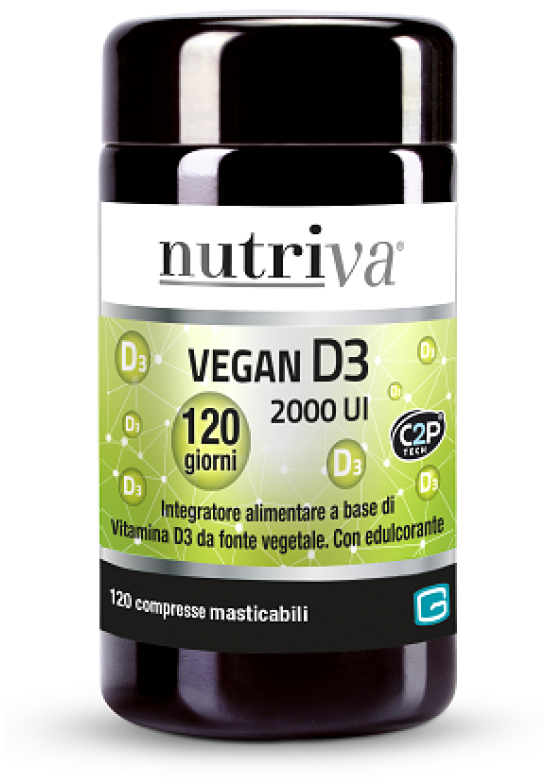 NUTRIVA VEGAN D3 120CPR