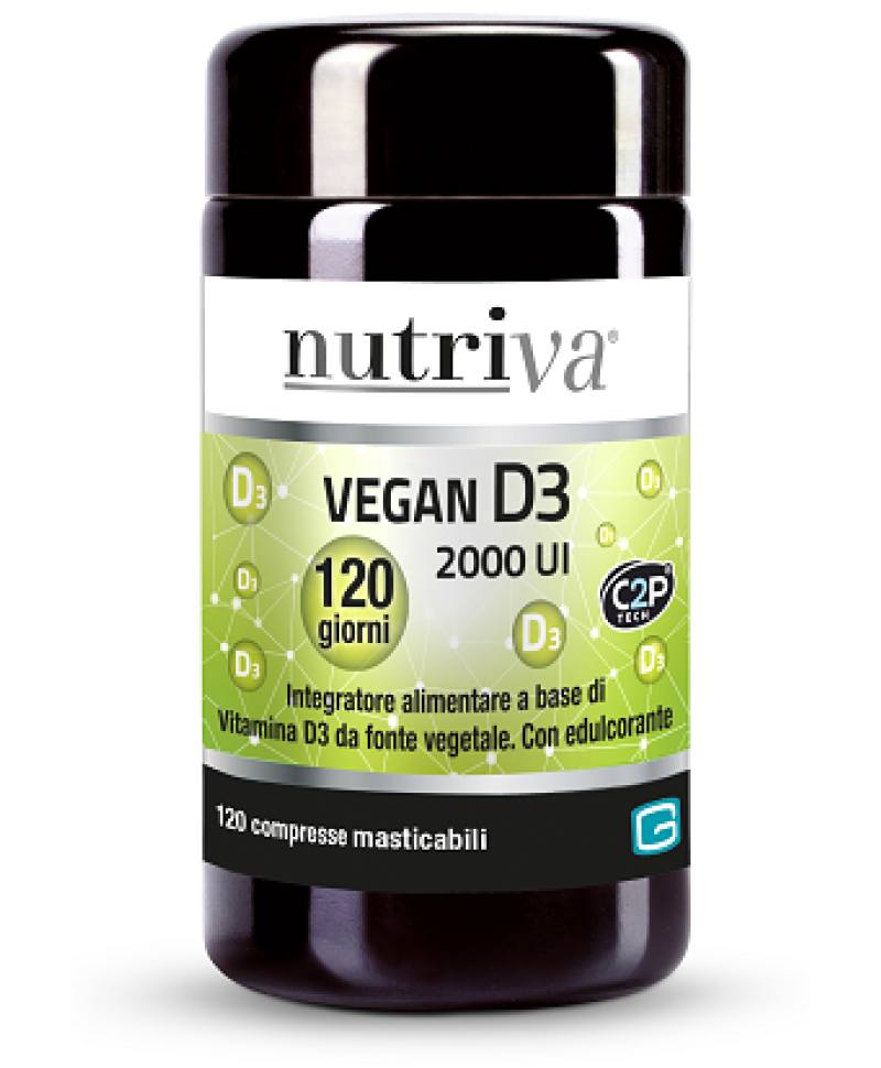 NUTRIVA VEGAN D3 120CPR