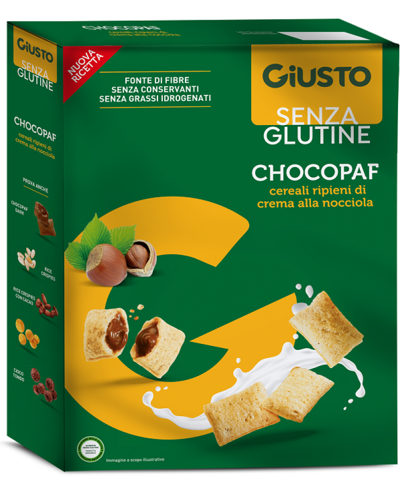 GIUSTO-S/G CHOCOPAF 300G