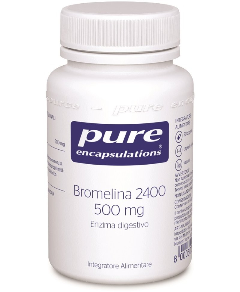 PURE ENCAPSUL BROMELINA 30 Capsule