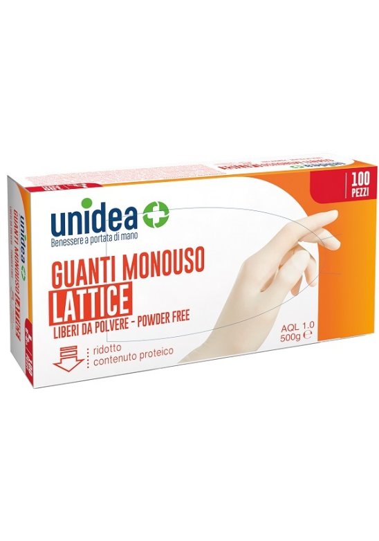UNIDEA GUANTI S/POLV LAT  L