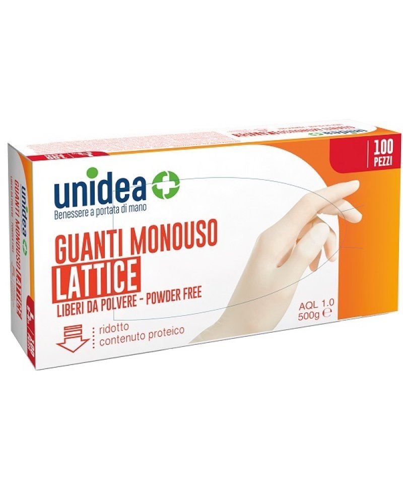 UNIDEA GUANTI S/POLV LAT  M    1