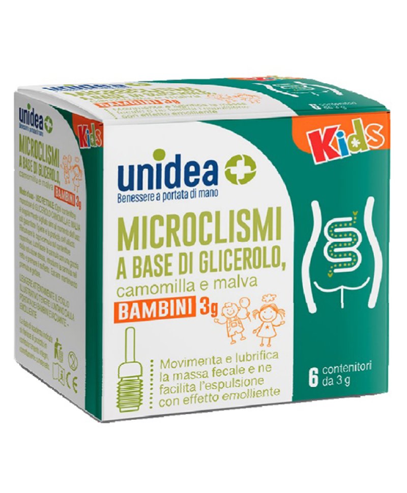 UNIDEA MICROCLISMI KIDS   3MG