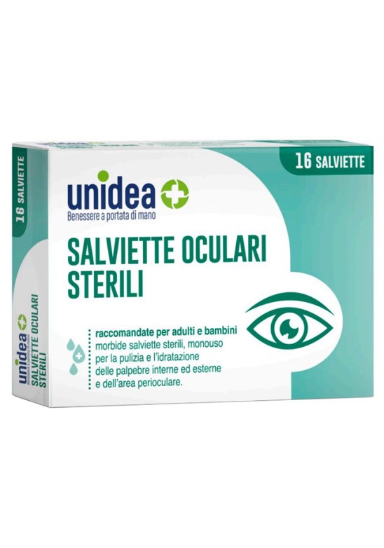 UNIDEA SALVIETTE OCULARI  STERIL