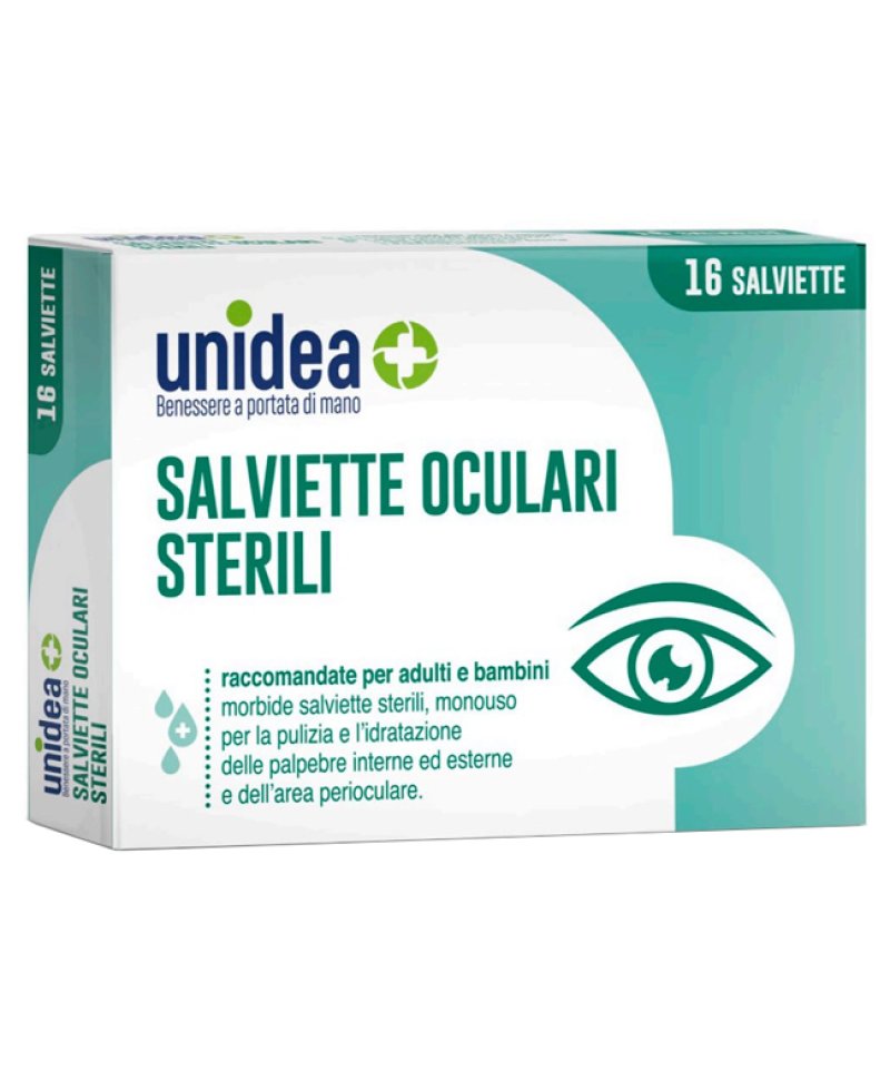 UNIDEA SALVIETTE OCULARI  STERIL