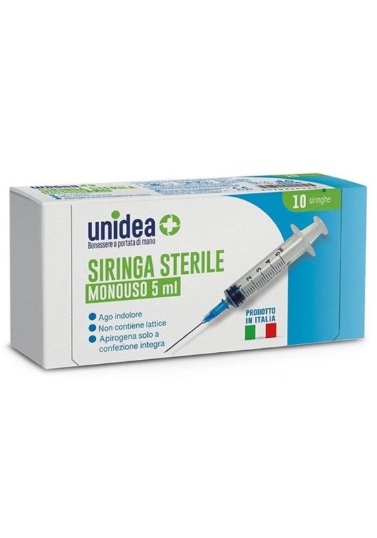 UNIDEA SIRINGA MONOUSO    5ML
